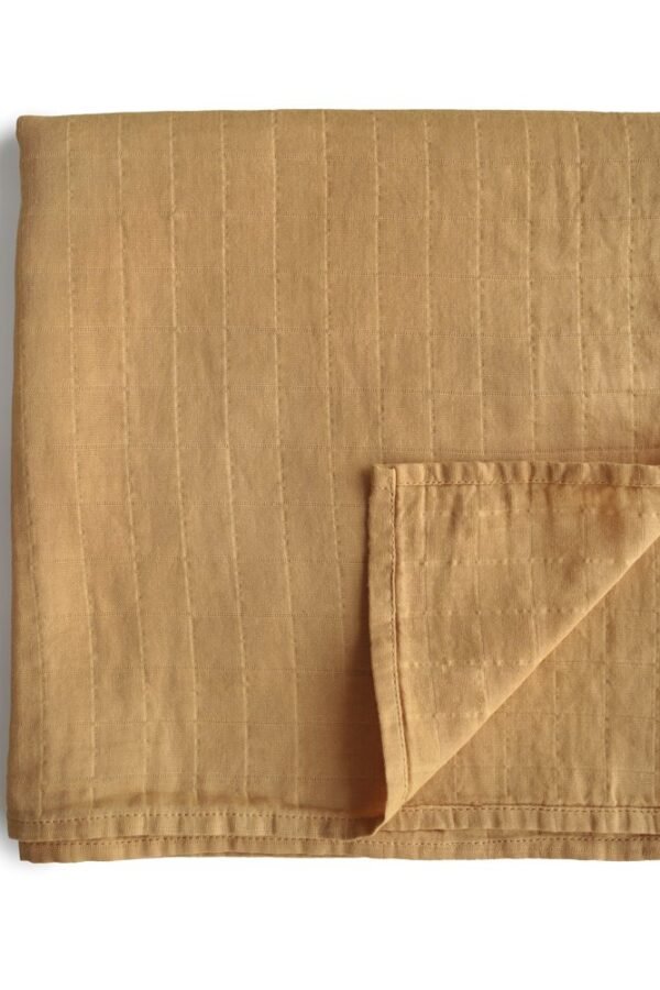 MUSHIE didelis vystyklas/užklotas. Garstyčių.